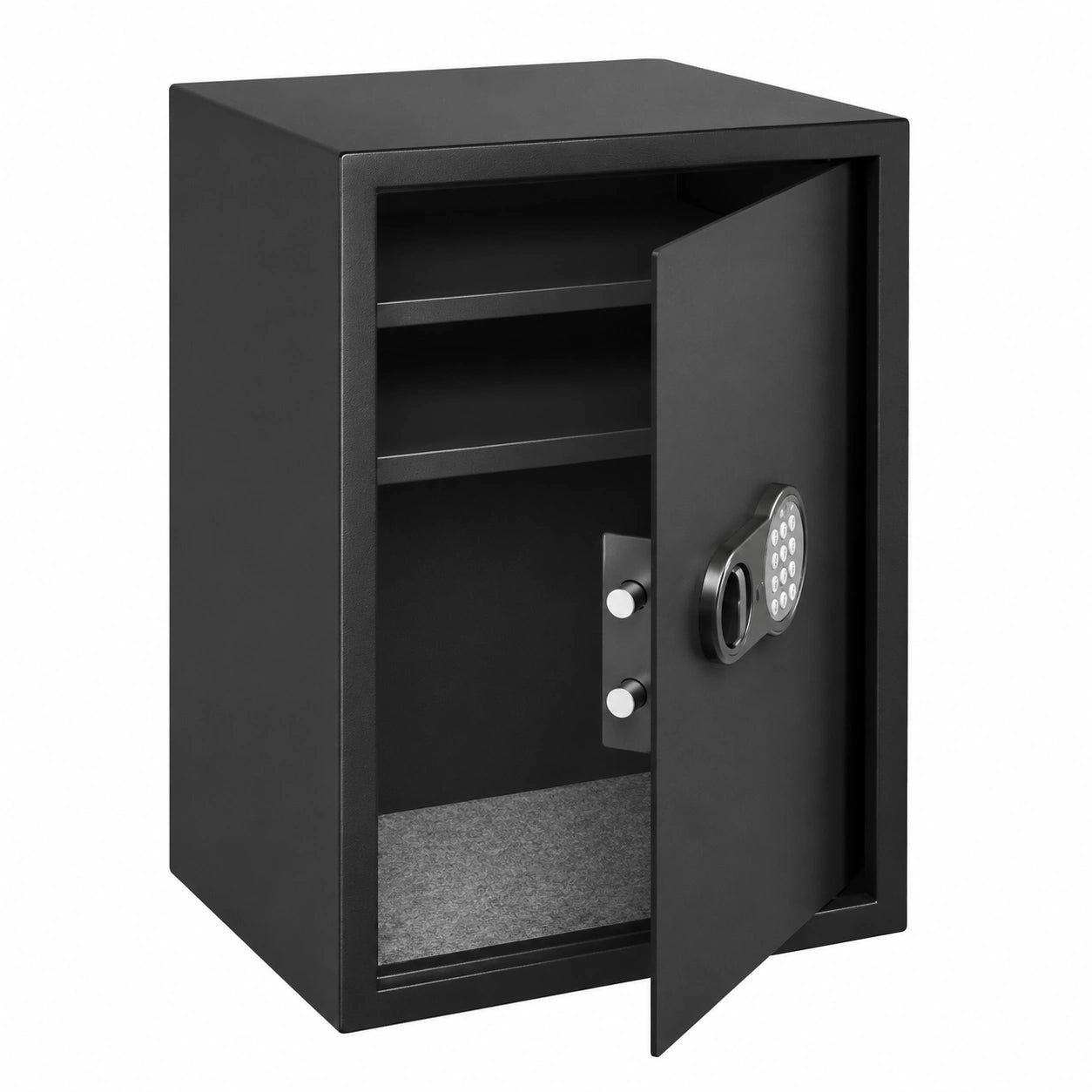 Cassaforte Grande Dimensioni con Codice, 70 × 40 × 36cm (HxLxP), Cassaforte da Armadio con Combinazione Elettronica, Cassa Forte per Soldi da Ufficio