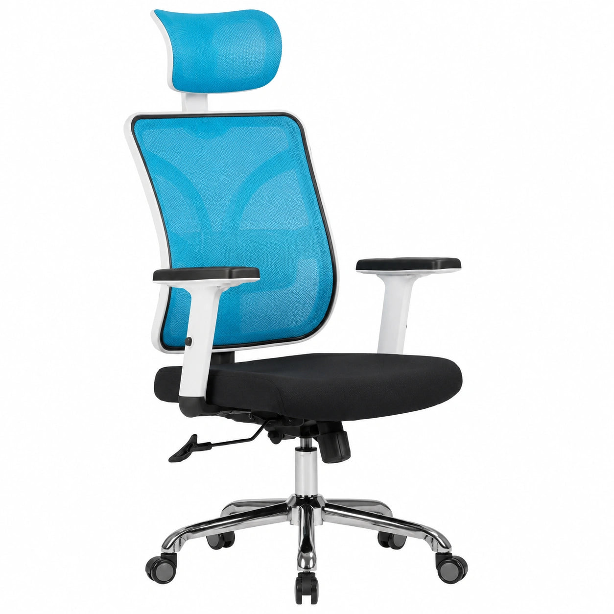 Sedia da Ufficio, Scrivania per computer e camera da letto da studio girevole reclinabile con imbottitura spessa 3D ergonomica