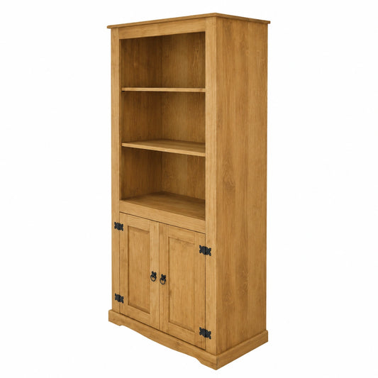 Armadio portaoggetti armadi per ufficio Armadio per ufficio Credenza in Legno di Pino Messicano Corona Range 80 × 40 × 170 cm Adatto per camera