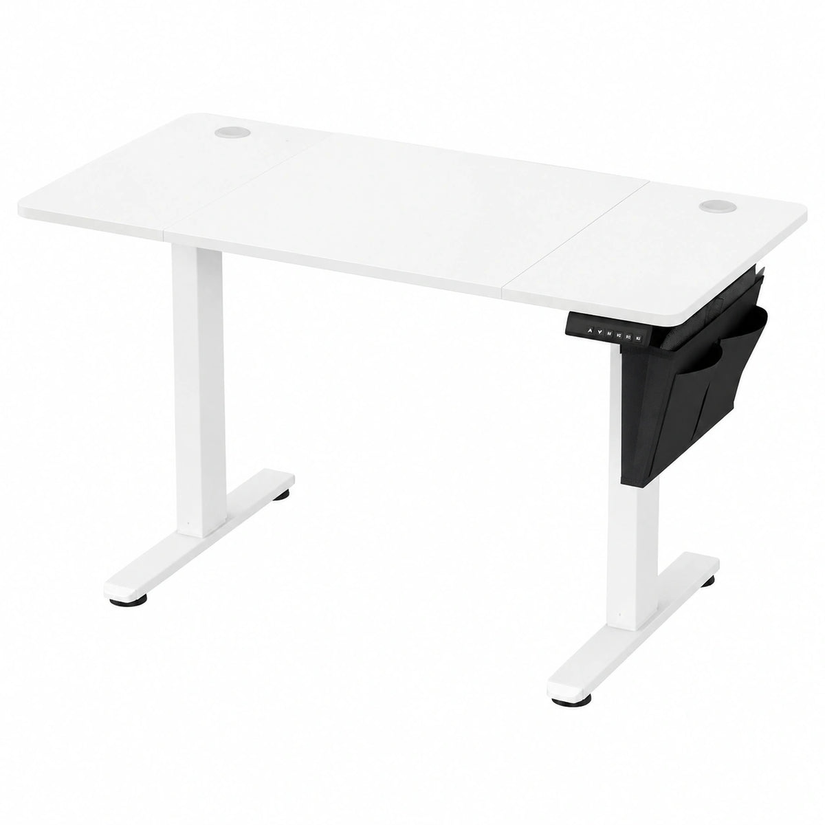 Scrivania Regolabile in Altezza Elettrica, 120 × 60 cm, Scrivania Elettrica, Tavolo con Memoria per 4 Altezze, Porta USB-C